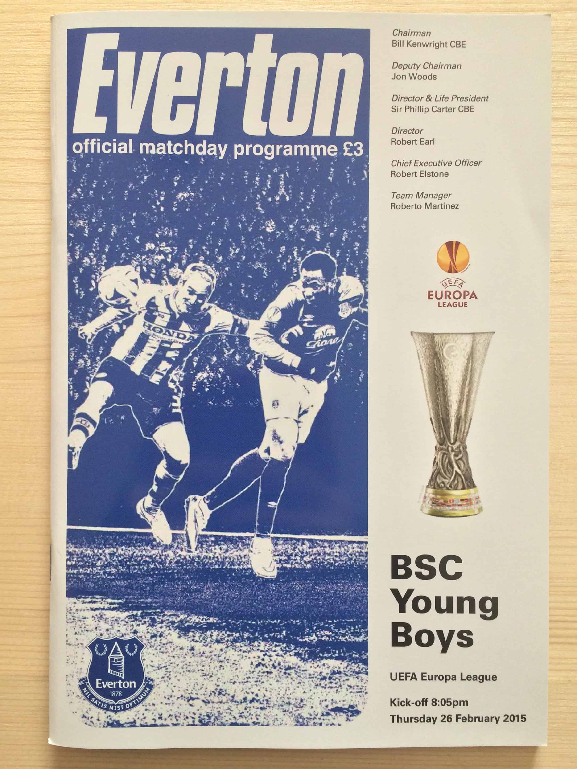 Everton FC v BSC Young Boy`s Bern